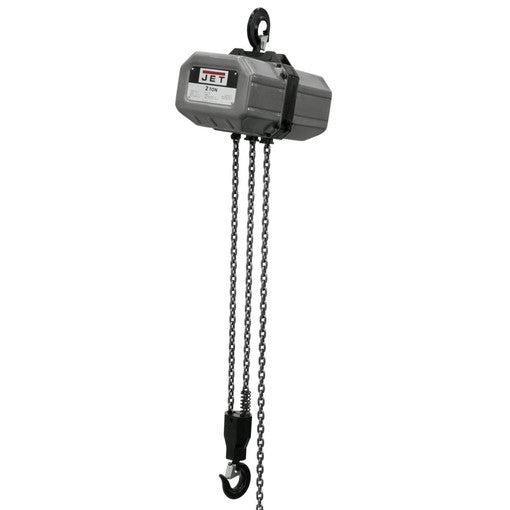 Jet Tools - 2SS-3C-30, 2 Ton, 3Ph, 30' Lift, 230/460V, Prewired 460V