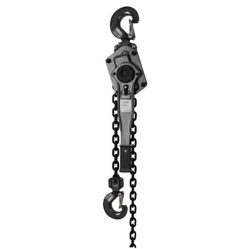 Jet Tools - JLP-300A-5SH, JLP-A Series 3 Ton Lever Hoist, 5' Lift & Shipyard Hooks