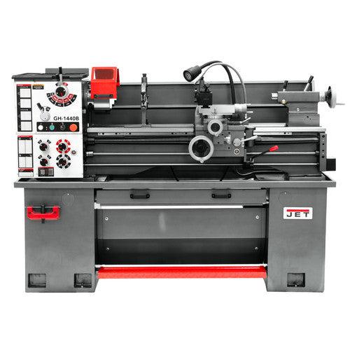 Jet Tools - GH-1440B Geared Head Bench Lathe with Taper Attachment