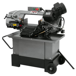 Jet Tools - HVBS-710G, 7" x 10-1/2" Horizontal/Vertical Mitering Geared Head Bandsaw