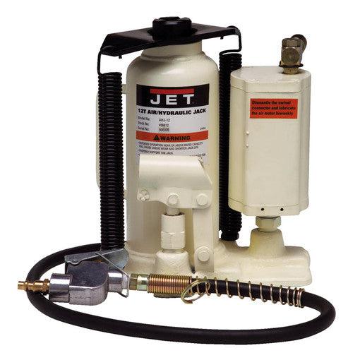 Jet Tools - AHJ-12, 12 Ton Air/Hydraulic Bottle Jack