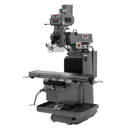 Jet Tools - JTM-1050VS2 Mill With 3-Axis ACU-RITE 203 DRO (Quill) With X, Y and Z-Axis Powerfeeds