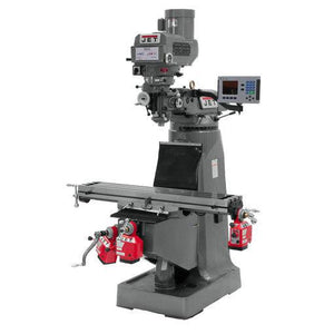 Jet Tools - JTM-4VS Mill With 3-Axis ACU-RITE 303 DRO (Knee) With X, Y and Z-Axis Powerfeeds