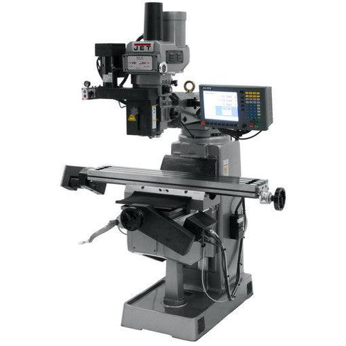 JPW JTM-4VS Mill With 3-Axis ACU-RITE G-2 MILLPWR CNC With Air Powered Draw Bar