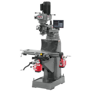 Jet Tools - JVM-836-3 Mill With Newall DP700 DRO With X and Y-Axis Powerfeeds