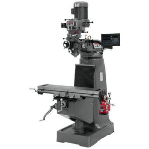 Jet Tools - JTM-4VS-1 Mill With 3-Axis ACU-RITE 203 DRO (Knee) With X-Axis Powerfeed