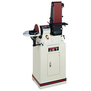 Jet Tools - JSG-96CS, 6" x 48" Belt / 9" Disc Sander with Closed Stand, 3/4HP 1Ph, 115V