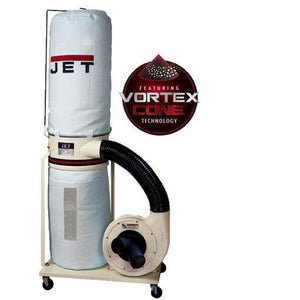 Jet Tools - DC-1200VX-BK1 Dust Collector, 2HP 1PH 230V, 30-Micron Bag Filter Kit