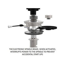 Load image into Gallery viewer, JPW ETM-949 Mill with 3-Axis Newall DP700 (Quill) DRO and X, Y, Z-Axis JET Powerfeeds and USA Powered Draw Bar