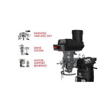 Load image into Gallery viewer, JPW ETM-949 Mill with 3-Axis Newall DP700 (Quill) DRO and X, Y, Z-Axis JET Powerfeeds and USA Powered Draw Bar