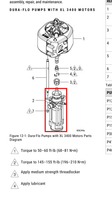 Load image into Gallery viewer, Graco L430SS Dura-Flo 1800 (430 cc) Lower, Stainless Steel, 3 UHMWPE/2 PTFE Packings - highlighted in parts diagram