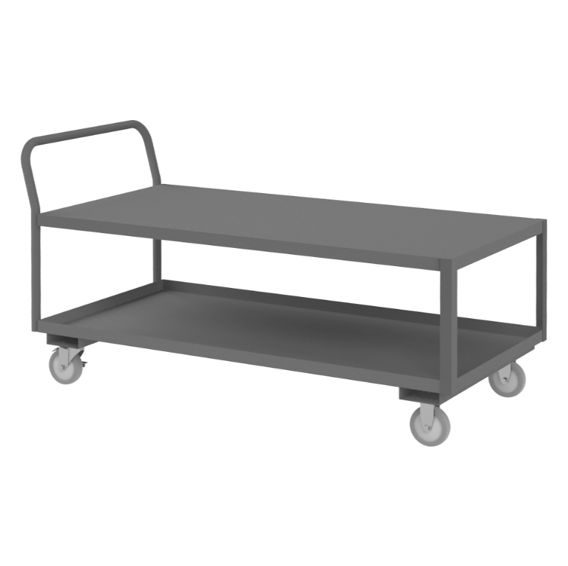 Durham LDO-306036-2-95 Low Deck Service Truck, 2 Shelves, 30-1/4 X 63 X 36