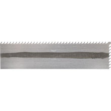 Load image into Gallery viewer, Marshalltown LF1416SD ¼” Carbon Steel LayFlat Notch Trowel- DuraSoft Handle (16X4” Blade) w/ Hanger (4/Pack)