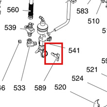 Load image into Gallery viewer, Graco LL5339 Linelazer Rac 5 Switchtip, 339 - item 589 highlighted in the Graco 3A1697EN-K parts diagram