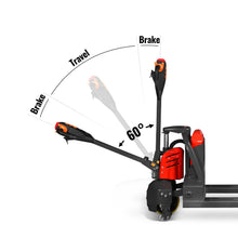 Load image into Gallery viewer, MechMaxx 3300lbs Lithium-ion Electric Pallet Jack, 45"x27" Fork, 24V 40Ah Removable Battery, Walkie Type Truck, LPT33
