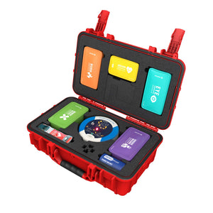 Aero Healthcare M600-3 Modulator Trauma Kit with Heartsine 450P - XL Rugged Hard Case