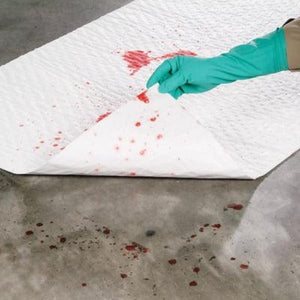 PIG® Oil-Only Absorbent Mat Roll with Poly Backing