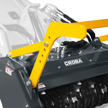 Load image into Gallery viewer, MechMaxx 37"Mini Skid Steer Drum Forestry Brush Mulcher Attachment, Hydraulic Flow Range 11 To 16 GPM, MCH37