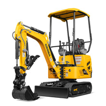 Load image into Gallery viewer, MechMaxx Mini Compact Excavator B&amp;S VANGUARD 408cc 14hp Engine, 65.7" Max. Digging Depth, 1 Ton, 2370 LBS Operating Weight, MEC10