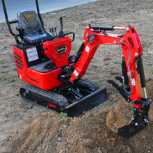Load image into Gallery viewer, MechMaxx Mini Compact Excavator HONDA GX390 Engine, 65.7" Max. Digging Depth, 1Ton, 2280 LBS Operating Weight, MEC10