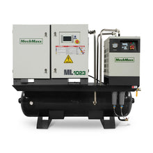 Load image into Gallery viewer, MechMaxx 10HP Combined Rotary Screw Air Compressor with Dryer &amp; 66-Gal ASME Tank | 32 CFM, 116 PSI, 230V 3-Phase - Industrial Grade