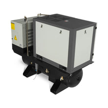 Load image into Gallery viewer, MechMaxx 10HP Combined Rotary Screw Air Compressor with Dryer &amp; 66-Gal ASME Tank | 32 CFM, 116 PSI, 230V 3-Phase - Industrial Grade