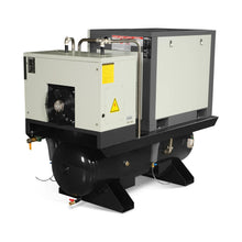Load image into Gallery viewer, MechMaxx 10HP Combined Rotary Screw Air Compressor with Dryer &amp; 66-Gal ASME Tank | 32 CFM, 116 PSI, 230V 3-Phase - Industrial Grade