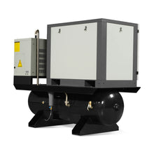 Load image into Gallery viewer, MechMaxx 10HP Combined Rotary Screw Air Compressor with Dryer &amp; 66-Gal ASME Tank | 32 CFM, 116 PSI, 460V 3-Phase - Industrial Grade