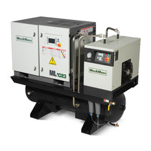 Load image into Gallery viewer, MechMaxx 10HP Combined Rotary Screw Air Compressor with Dryer &amp; 66-Gal ASME Tank | 32 CFM, 116 PSI, 230V 3-Phase - Industrial Grade