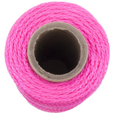 Load image into Gallery viewer, Marshalltown ML340 Braided Nylon Mason's Line500' Fl. Pink, Size 186" Core