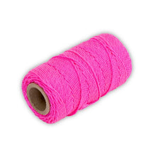 Load image into Gallery viewer, Marshalltown ML569 Twisted Nylon Mason's Line250' Fl Pink, Size 184" Core