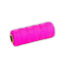 Load image into Gallery viewer, Marshalltown ML581 Twisted Nylon Mason's Line500' Fl Pink, Size 186" Core