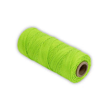 Load image into Gallery viewer, Marshalltown ML583 Twisted Nylon Mason's Line500' Fl Green, Size 186" Core