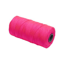 Load image into Gallery viewer, Marshalltown ML601 Braided Nylon Mason's Line250' Fl. Pink, Size 184" Core