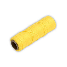 Load image into Gallery viewer, Marshalltown ML605 Braided Nylon Mason's Line250' Yellow, Size 186" Core