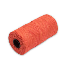 Load image into Gallery viewer, Marshalltown ML610 Braided Nylon Mason's Line1000' Fl. Orange, Size 186" Core