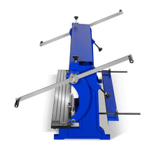 Load image into Gallery viewer, MechMaxx 40-inch 3-in-1 Pan and Box Brake – Slip Roll, Shear, Bending Machine for Sheet Metal, 20 Gauge Mild Steel, Adjustable Fingers, Heavy Duty, Metalworking, Fabrication, Rolling, Bending MMCB4020