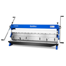 Load image into Gallery viewer, MechMaxx 52-inch 3-in-1 Pan and Box Brake – Slip Roll, Shear, Bending Machine for Sheet Metal, 20 Gauge Mild Steel, Adjustable Fingers, Heavy Duty, Metalworking, Fabrication, Rolling, Bending MMCB5220