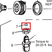 Load image into Gallery viewer, Devilbiss Fluid Inlet Gasket Kit