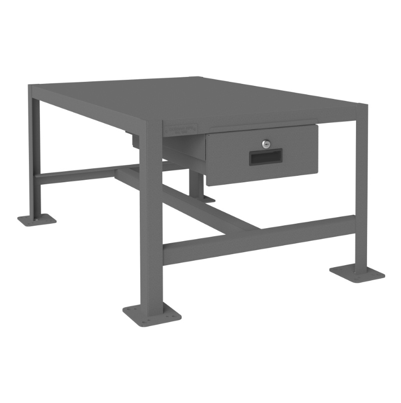 Durham MTD243618-2K195 Mt Workbench, 1 Shelf, 1 Drawer, 24 X 36