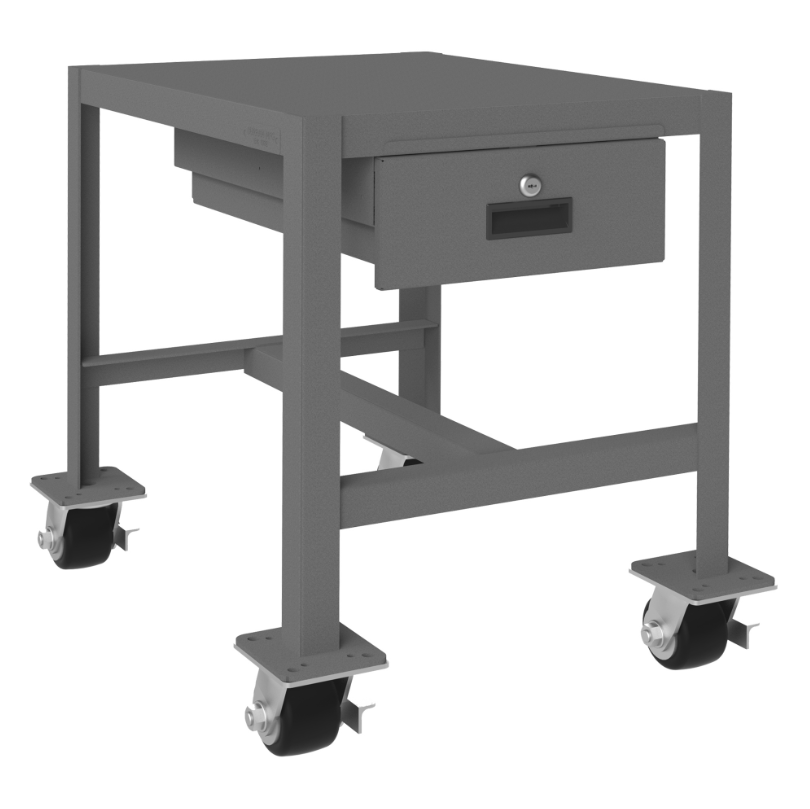 Durham MTDM182424-2K195 Mobile Mt Workbench, 1 Drawer, 18 X 24