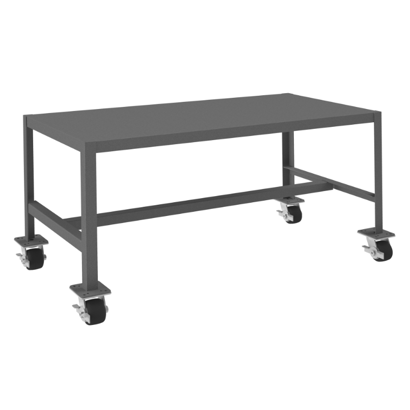 Durham MTM244824-2K195 Mobile Mt Workbench, 1 Shelf 24 X 48