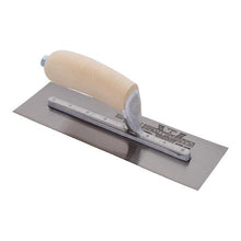 Load image into Gallery viewer, Marshalltown MXS54 10 X 3 Finishing TrowelCurved Wood Handle