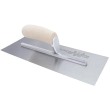 Load image into Gallery viewer, Marshalltown MXS58 14 X 3 1/2 Finishing TrowelCurved Wood Handle