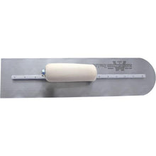 Load image into Gallery viewer, Marshalltown MXS64RE 14 X 4 Round Front End Finshing Trowel-Curved Wood Handle