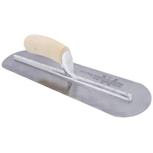 Load image into Gallery viewer, Marshalltown MXS75FR 18 X 3 Fully Rounded Finishing Trowel-Wood Handle (6/Pack)