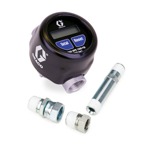 Meter Kit for Adding IM5 Electronic Totalizing Meter to Dispense Valve. Reads in Gallons, Quarts, Pints and Liters.
