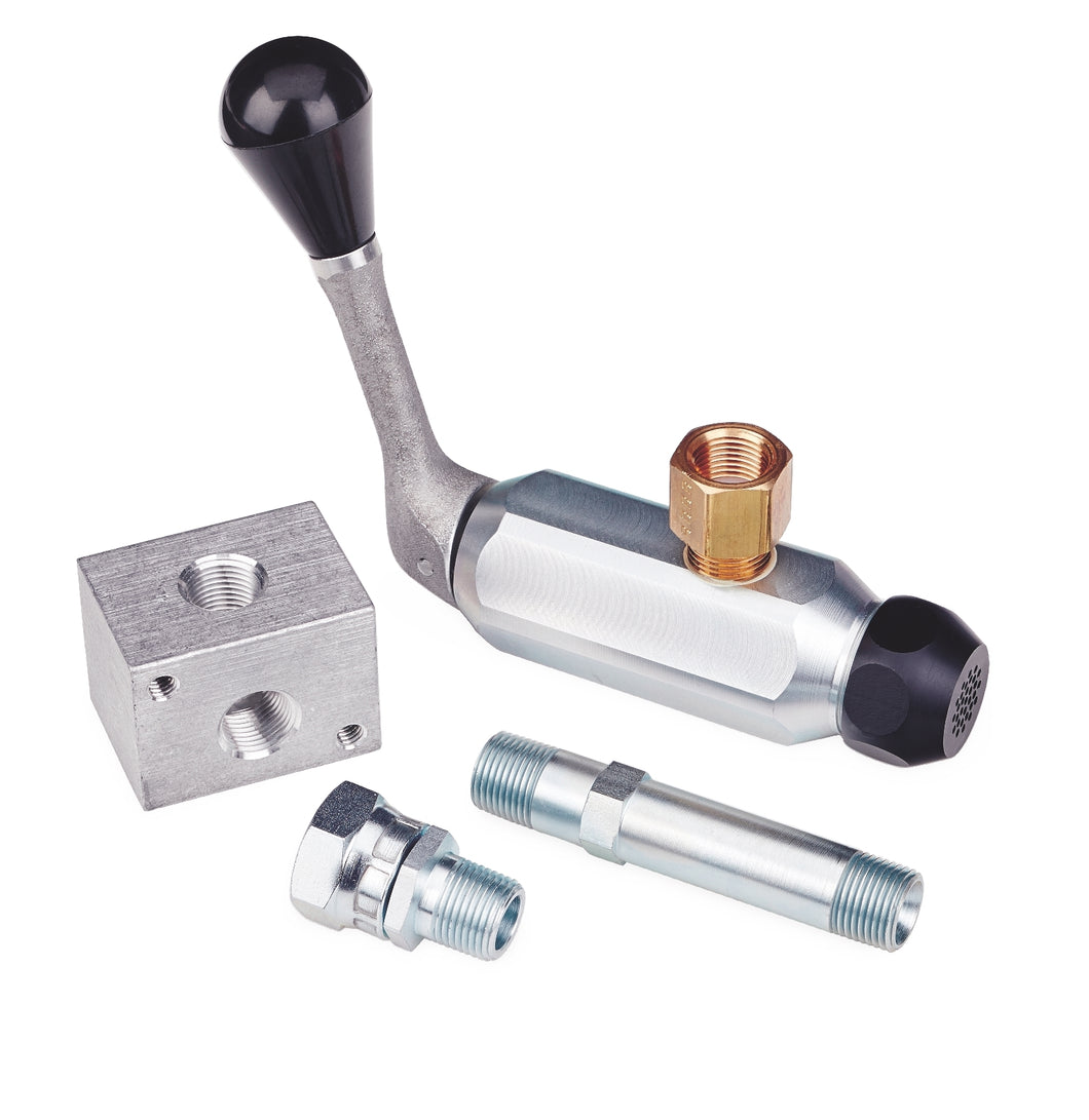 Dispenser Valve Kit for Adding Additional Dispense Valves toModular Oil Dispense Bar