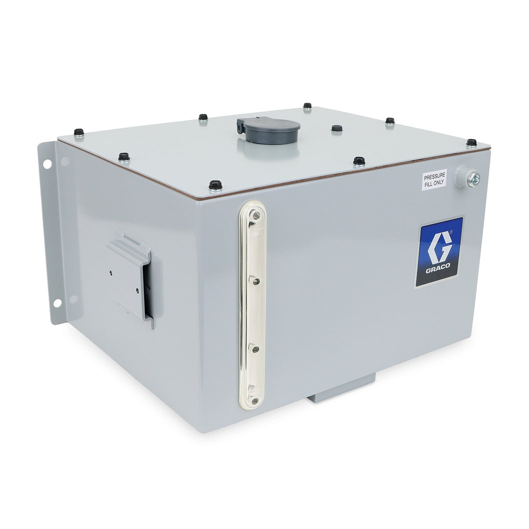 Graco 40 pt. (18.93 liter) Rectangular Oil Reservoir - Metal