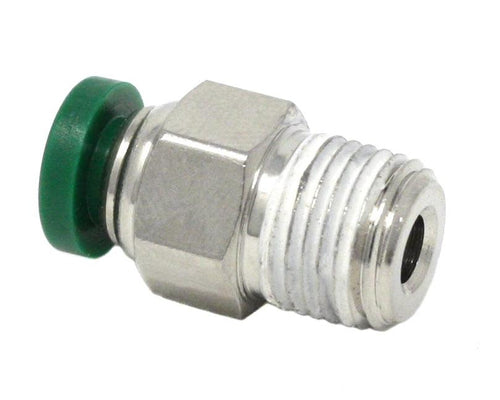 Graco General Tube Fitting - Straight Connector - Push-to-Connect 3/16 inch Tube x 1/8 inch PM